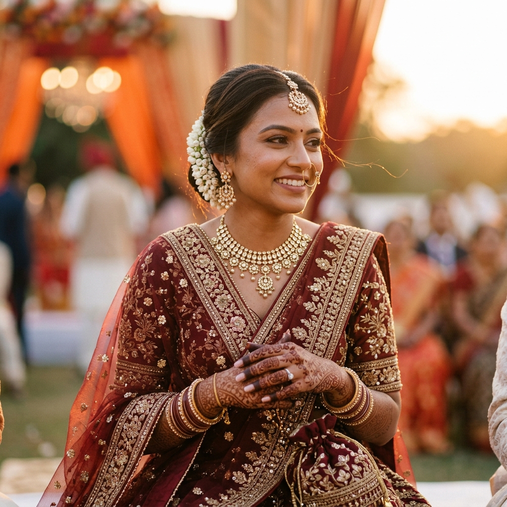 Candid Bridal Portrait